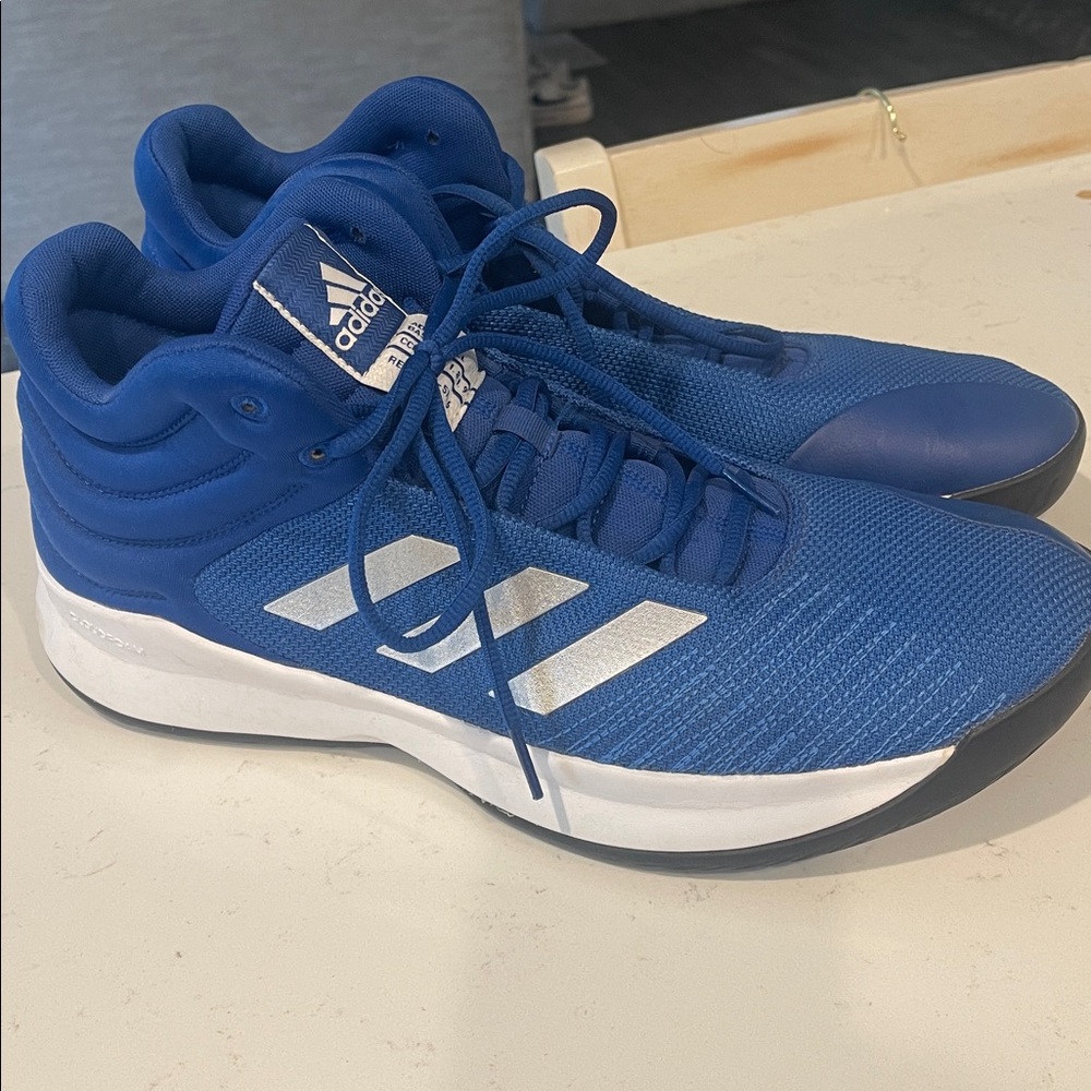 adidas Pro Spark 2018 'Blue White' F99894 men’s size 14